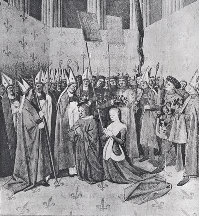 The Coronation of Louis VIII and Blanche de Castille, from 